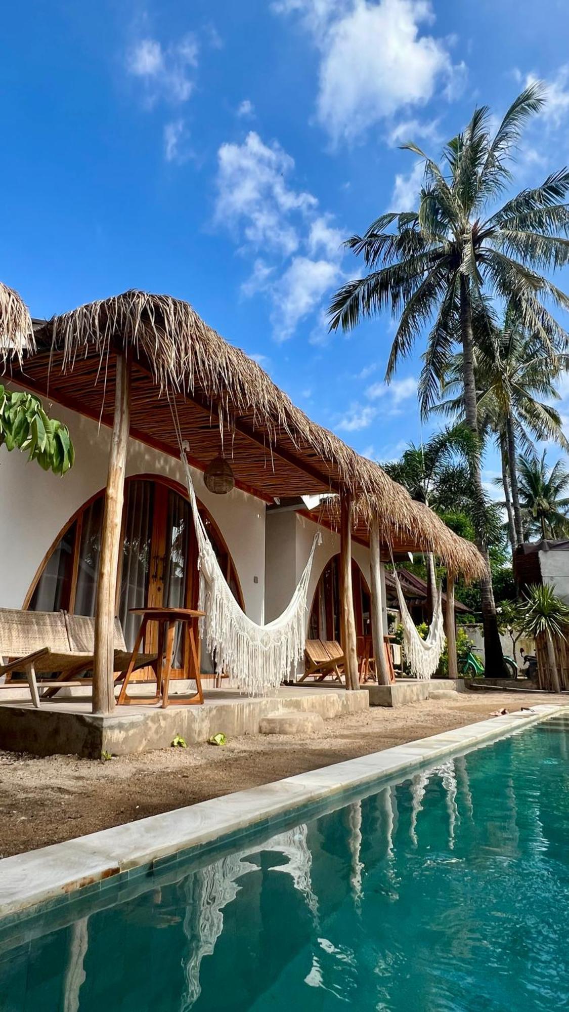 Rumah Canaria Bungalow 길리트라왕안 외부 사진