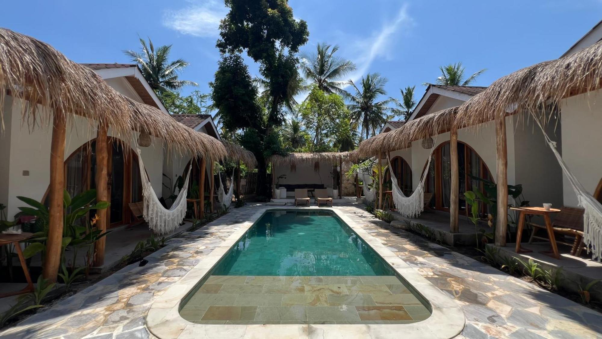 Rumah Canaria Bungalow 길리트라왕안 외부 사진